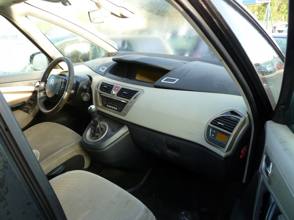 фото №8, Citroen c4 grand picasso панель приладів консоль подушка безпеки kpl