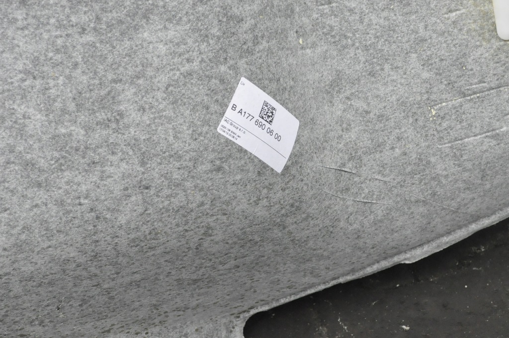 фото №7, Mercedes w177 потолок крыша czarna