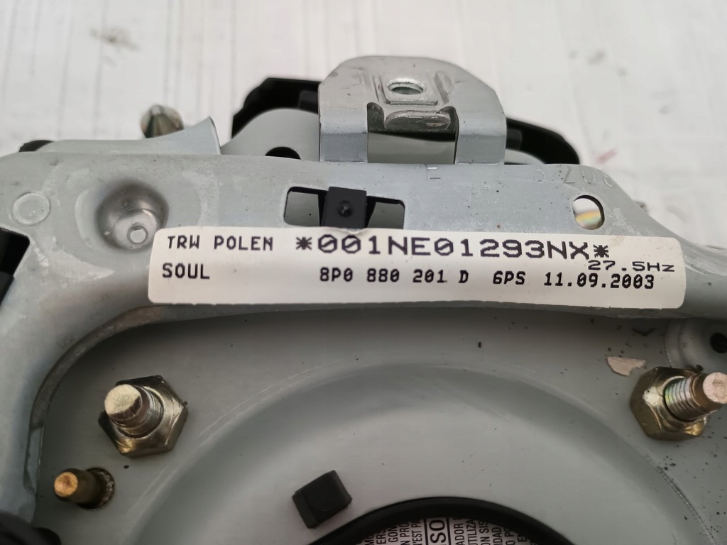 фото №10, Воздуховод с подушка audi a2 a3 8z0419091e 8e0880201aa 8e0000124 8p0880201