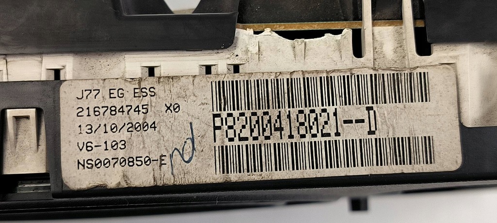 фото №7, Счетчик приборная панель 8200418021-d renault modus