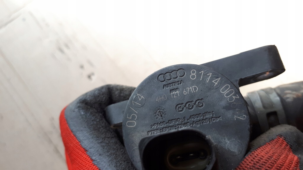 фото №6, S7 4g электроклапан wody 4.0 tfsi 4h0121671d s6 c7