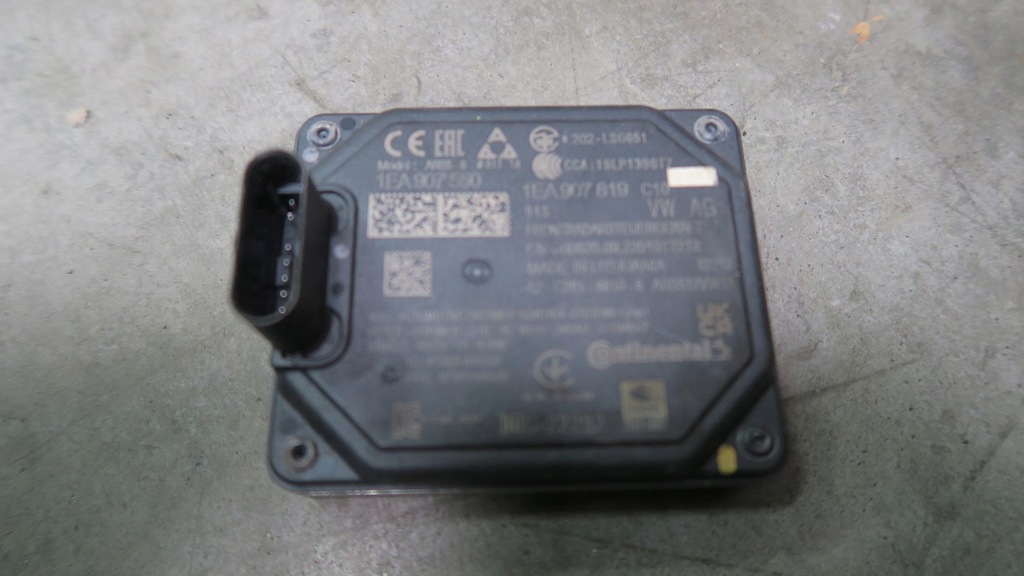 фото №3, Vw id skoda радар distronic acc датчик расстояния 1ea907819