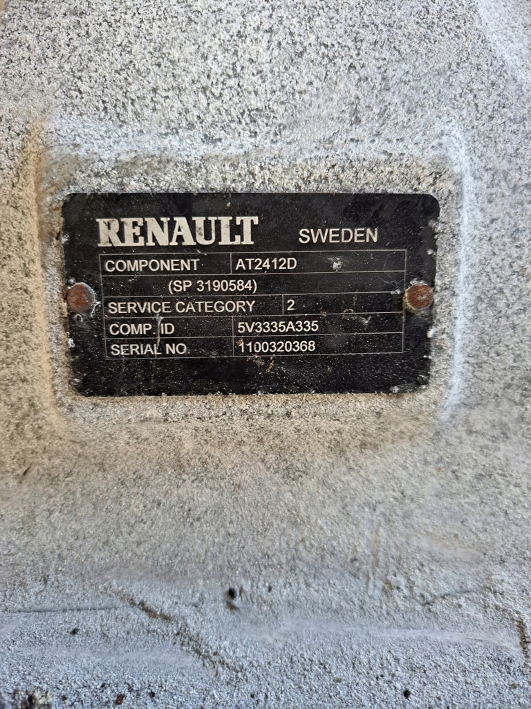 фото №2, Коробка передач передач renault gama dxi range t volvo fh fm at2412d at2512d