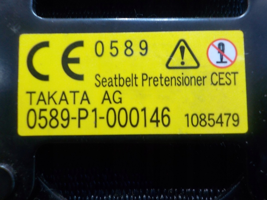 фото №5, Mazda 6 gj iii 2.2 d 14r 5d pas безпеки лівий перед 0589-p1-000146