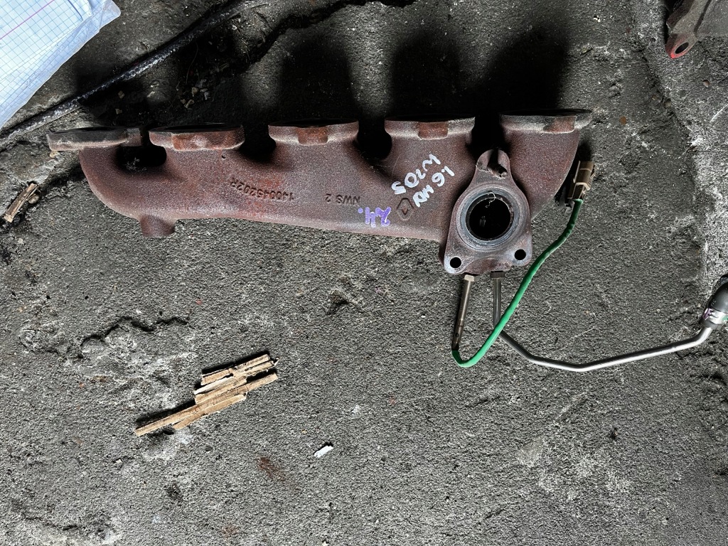 фото №1, 24 renault nissan коллектор выпускной 1400452002r