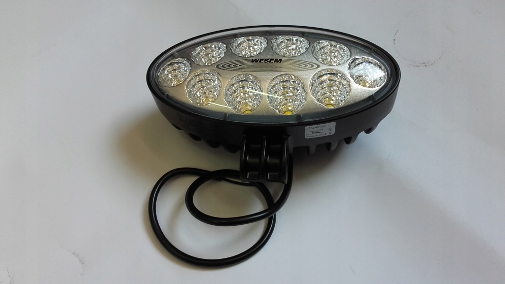 фото №2, Wesem лампа робоча led 12v-24v led овальна lublin