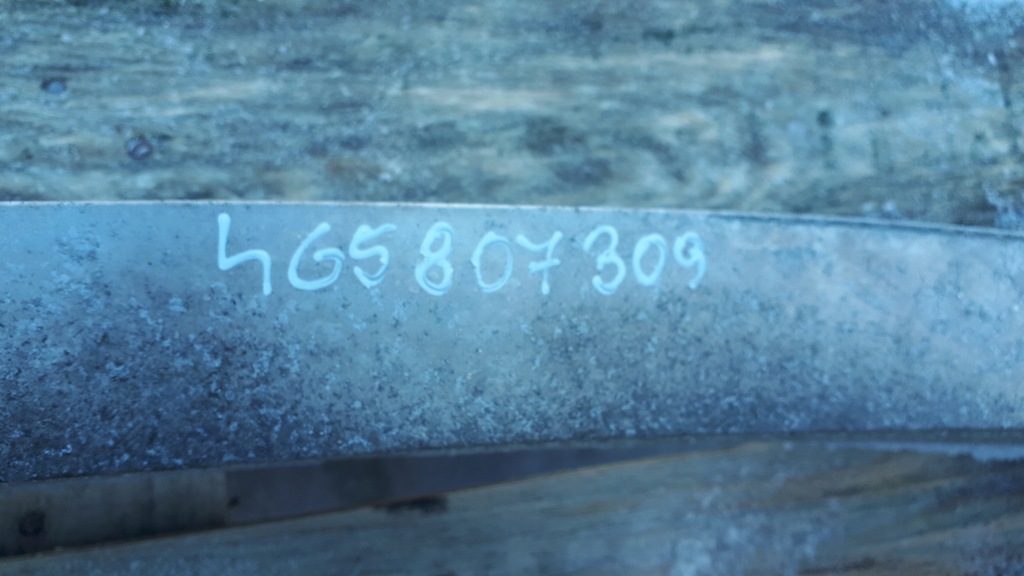 фото №6, A6 c7 4g балка бампера задняя pod бампер sedan