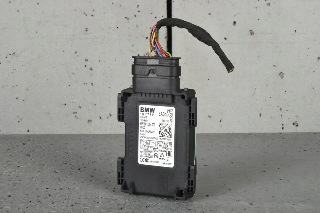 фото №1, Bmw g20 g22 g01 g15 g16 g07 модуль перемикання поперечина руху датчик радар srr-01