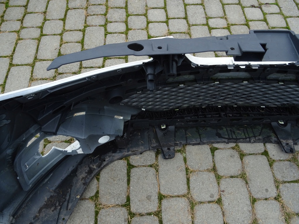 фото №10, Seat ibiza iv 08-12 бампер передний белый спойлер