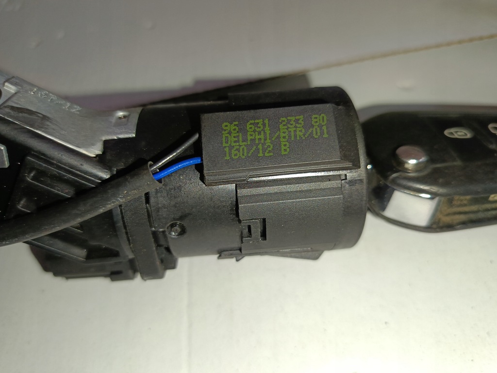 фото №7, Замок запалювання з ключ 9663123380 peugeot 208