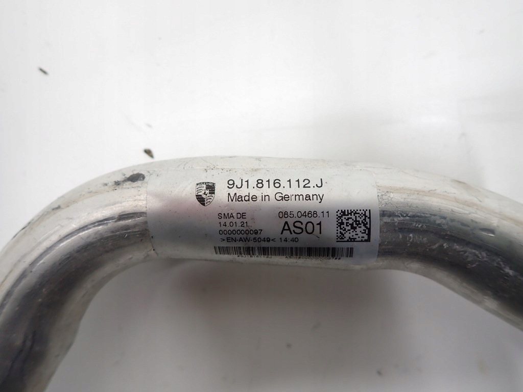 фото №3, Шланг трубка кондиціонера porsche taycan 4s 21r