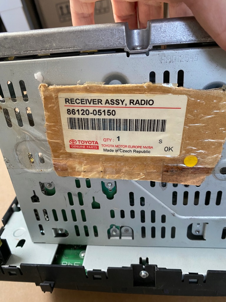 фото №2, Toyota avensis t27 радіо cd 09-