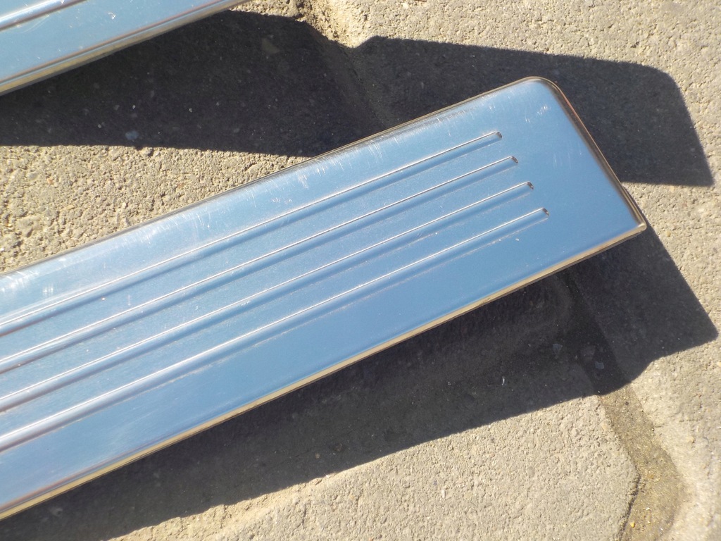 фото №10, Mercedes w212 накладка молдинг порог хром kpl eu