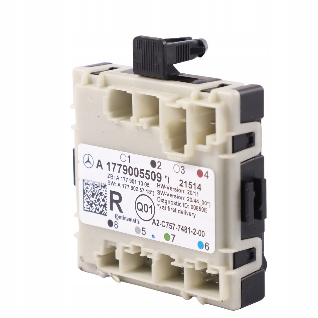 фото №10, Mercedes c118 w177 h243 модуль дверь задних левых a1779005509