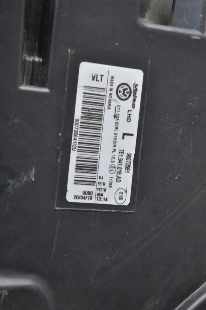 фото №12, Лампа левая vw transporter t6 7e1941015 ad europa