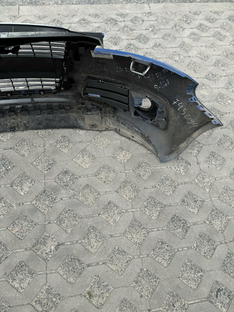 Audi a3 8p fl lift бампер передний перед s-line kompletny lx5v ксенон 08-12r с Разборки