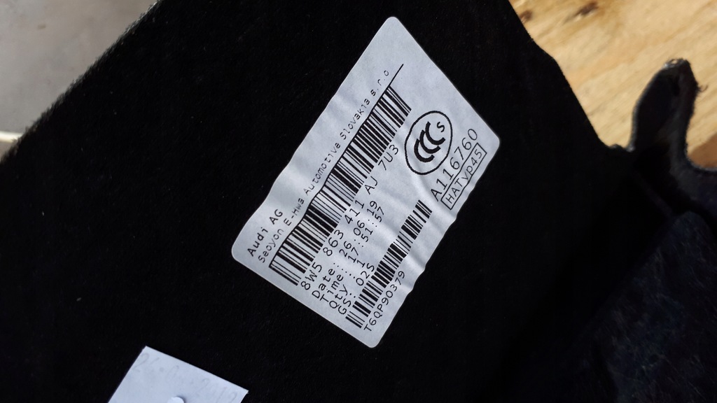 фото №8, S4 b9 a4 8w полка багажника sedan 8w5863411aj