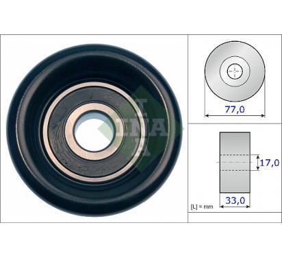 фото №2, Ina ролик micro-v напрямна kia sorento i