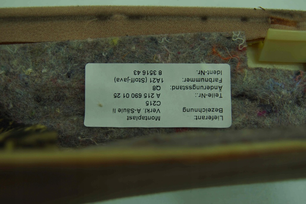 фото №13, Стеля блок двигуна захист сонцезахисна kpl mercedes cl w215