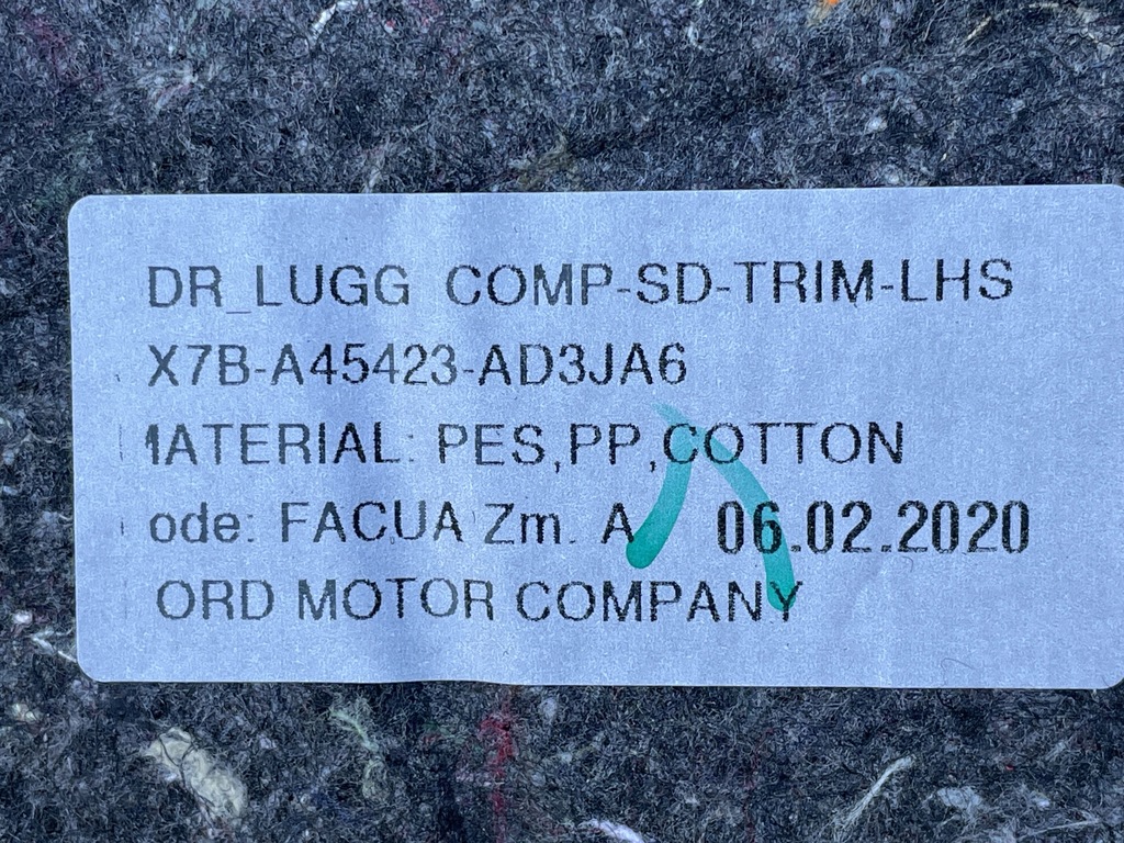 фото №6, Ford focus mk4 обшивка багажника левый