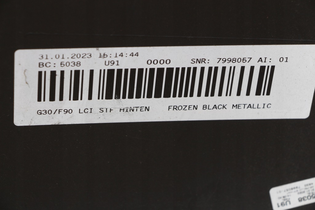 фото №13, Bmw 5 m5 f90 g30 lci lift na 6 pdc 2021-2025 бампер задняя задний 8098688