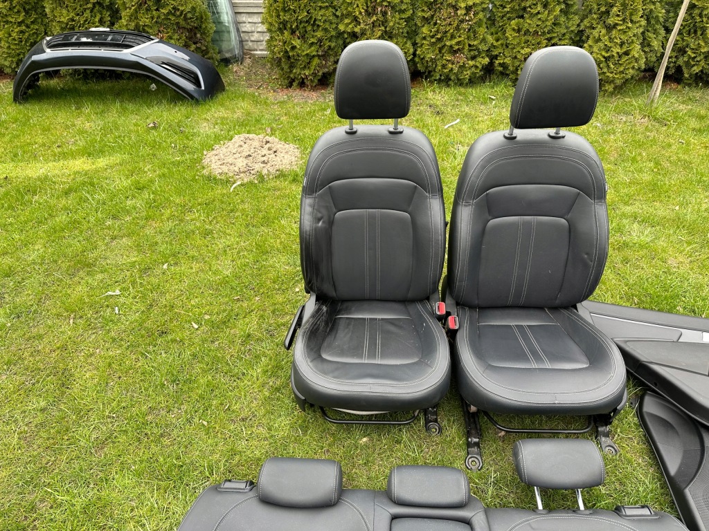 фото №4, Kia sportage iii сиденья заднее сиденье обшивки подогрев