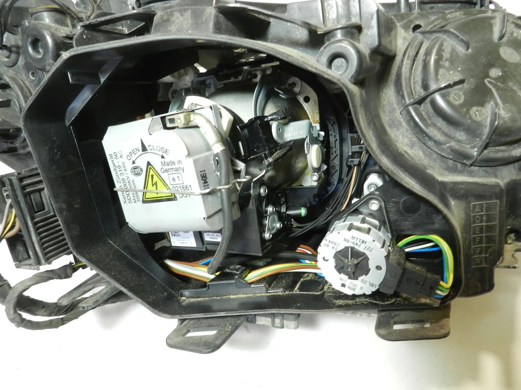 фото №9, Bmw 5 e60 e61 03-07 bi ксенон d2s поворотний dynamic лампа ліва лівий перед