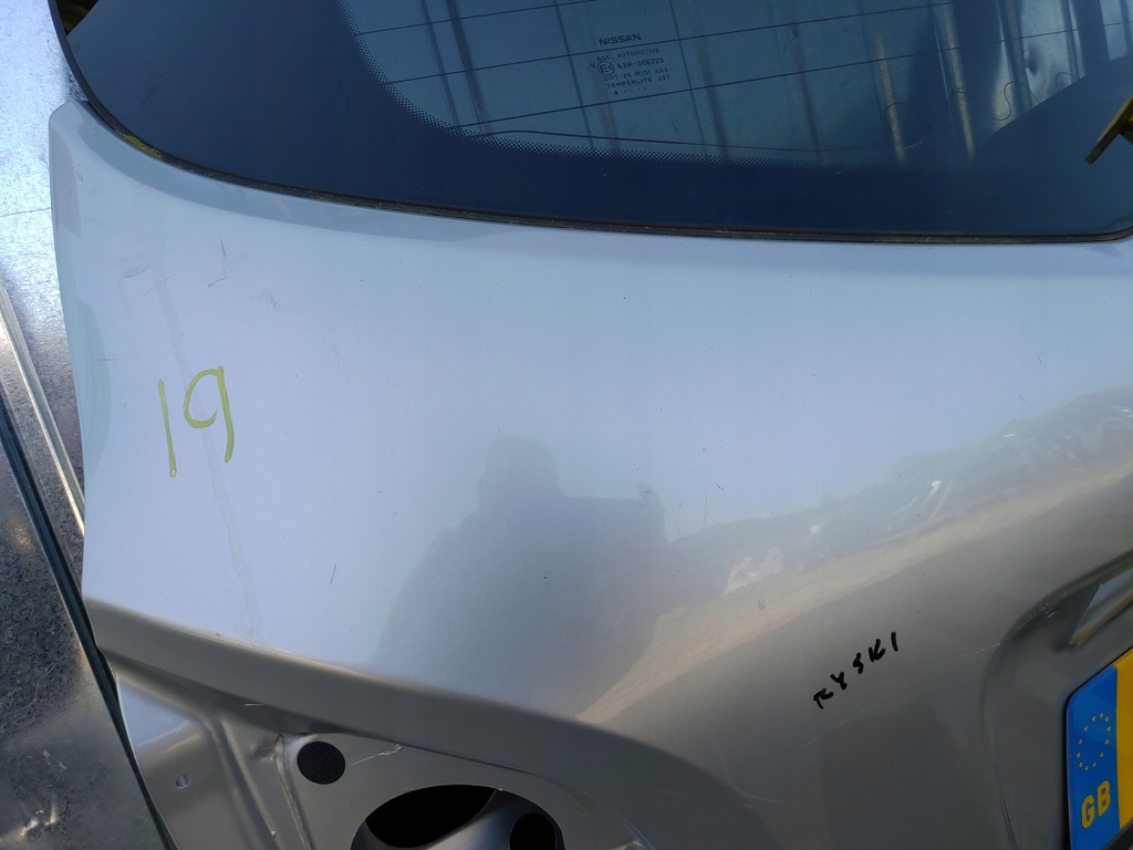 фото №5, Крышка багажника багажника nissan qashqai +2 i j10 ky0