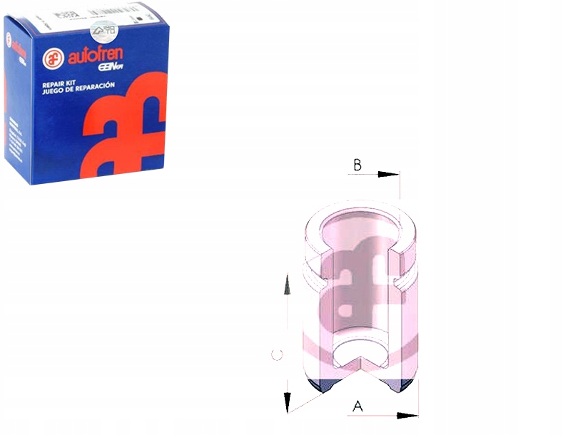 фото №1, Autofren поршень тормозной mitsubishi задняя grandis