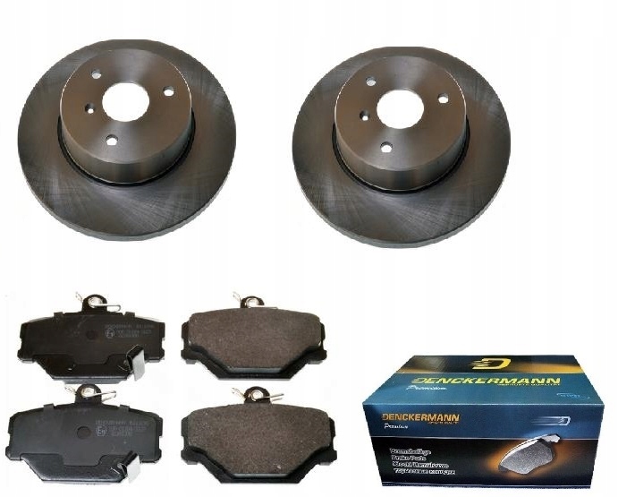 фото №1, Тормозные диски тормозные колодки smart fortwo citi 280mm цельные перед