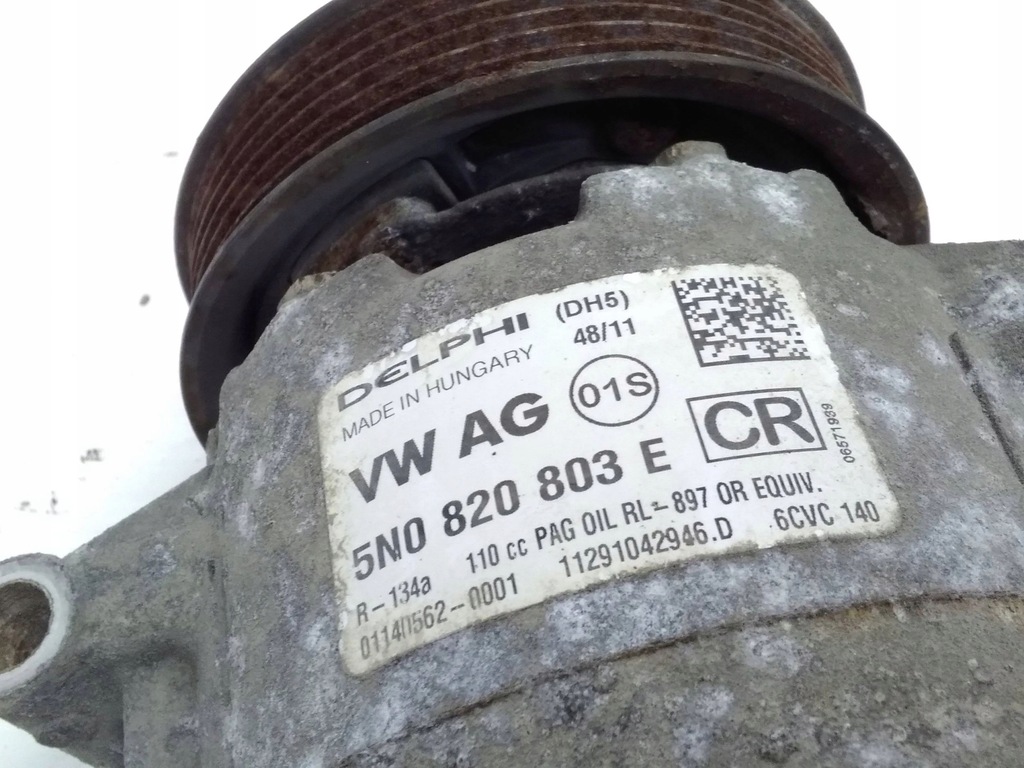 фото №5, Skoda fabia mk2 5j 2011 компрессор / компрессор кондиционера a/c