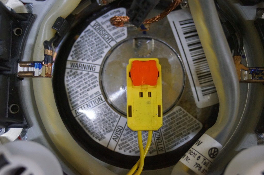 фото №13, Подушка безпеки водія vw touareg 7p6880201d