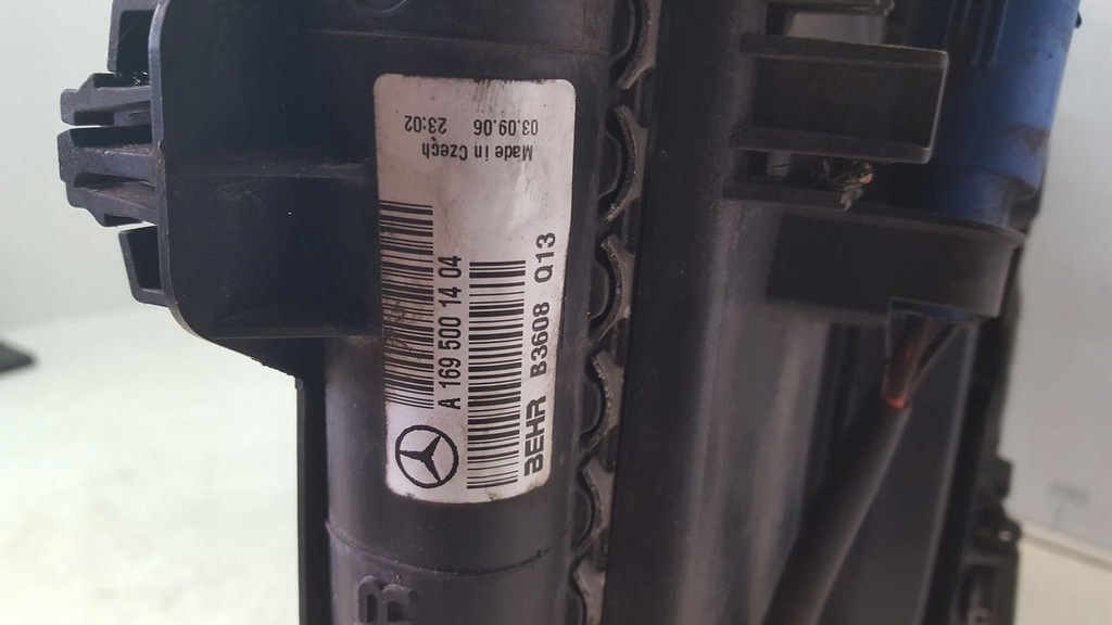 фото №13, Радиатор вентилятор mercedes w169 2,0 cdi