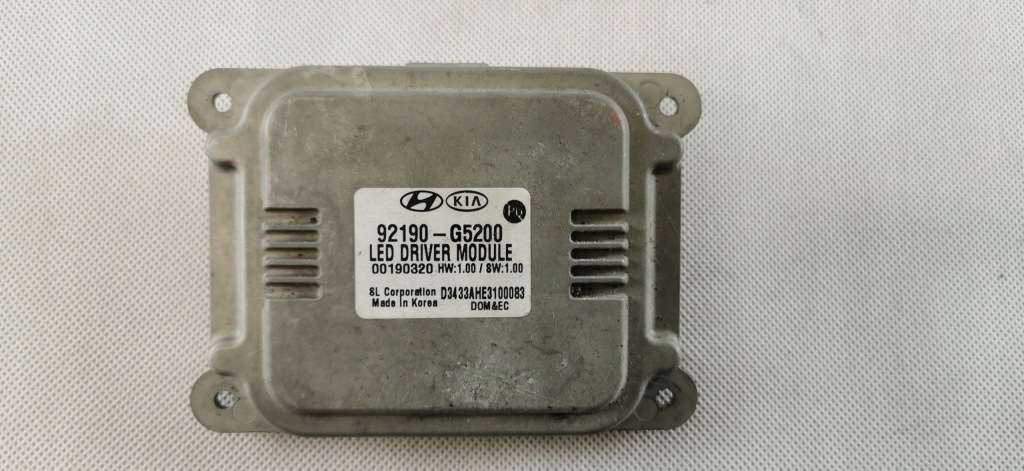 фото №1, Перетворювач модуль led kia niro ioniq lift 19- 92190-g5200