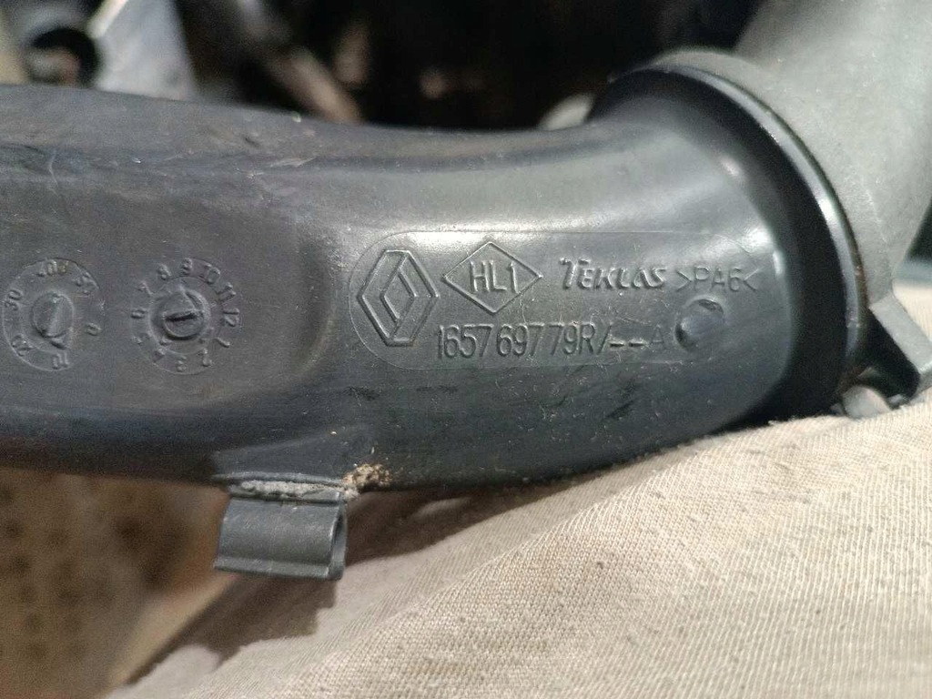 фото №9, Wąż труба інтеркулер renault clio iv 1.5 dci 165769779r