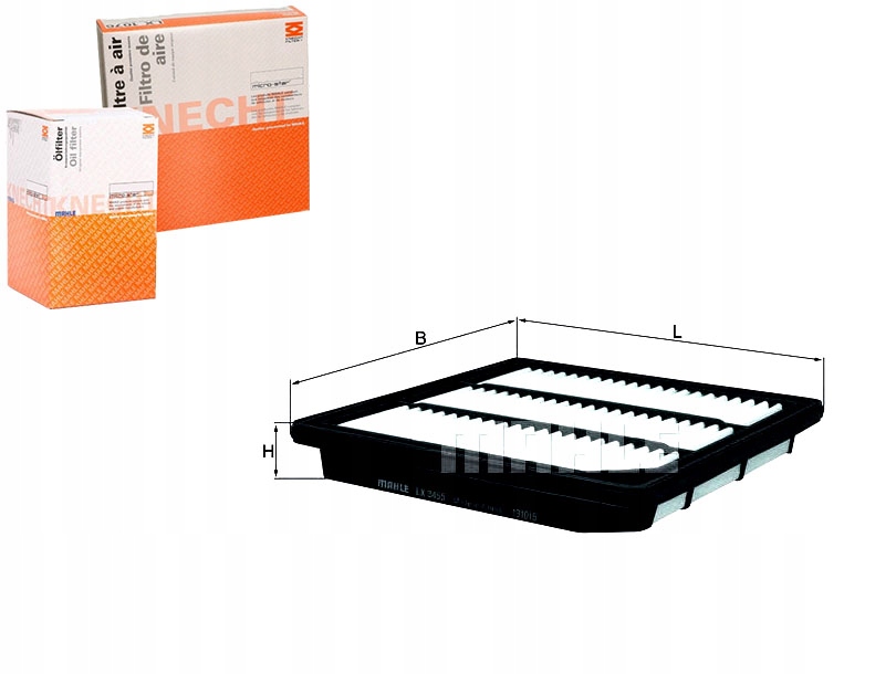 фото №1, Knecht lx 3455 фильтр воздуха