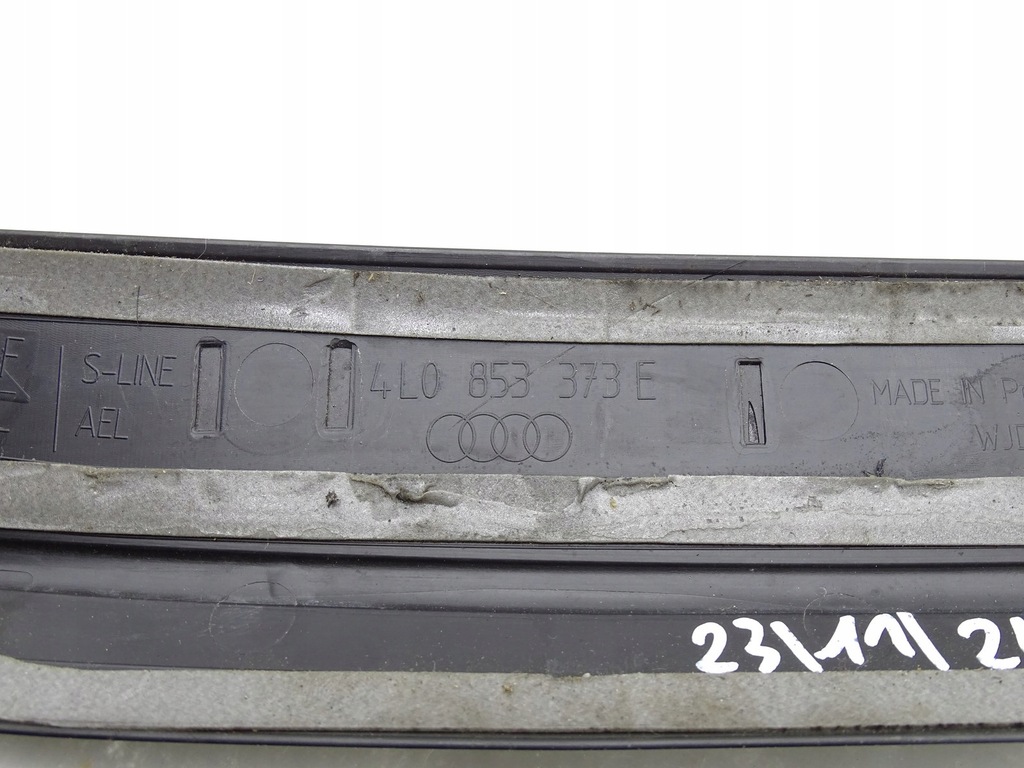 фото №7, Молдинг порог левая левый перед audi q7 4l s-line