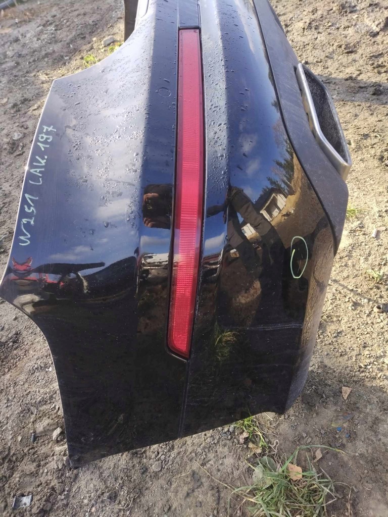 фото №8, Mercedes r-klasa lift w251 бампер задня 197 x