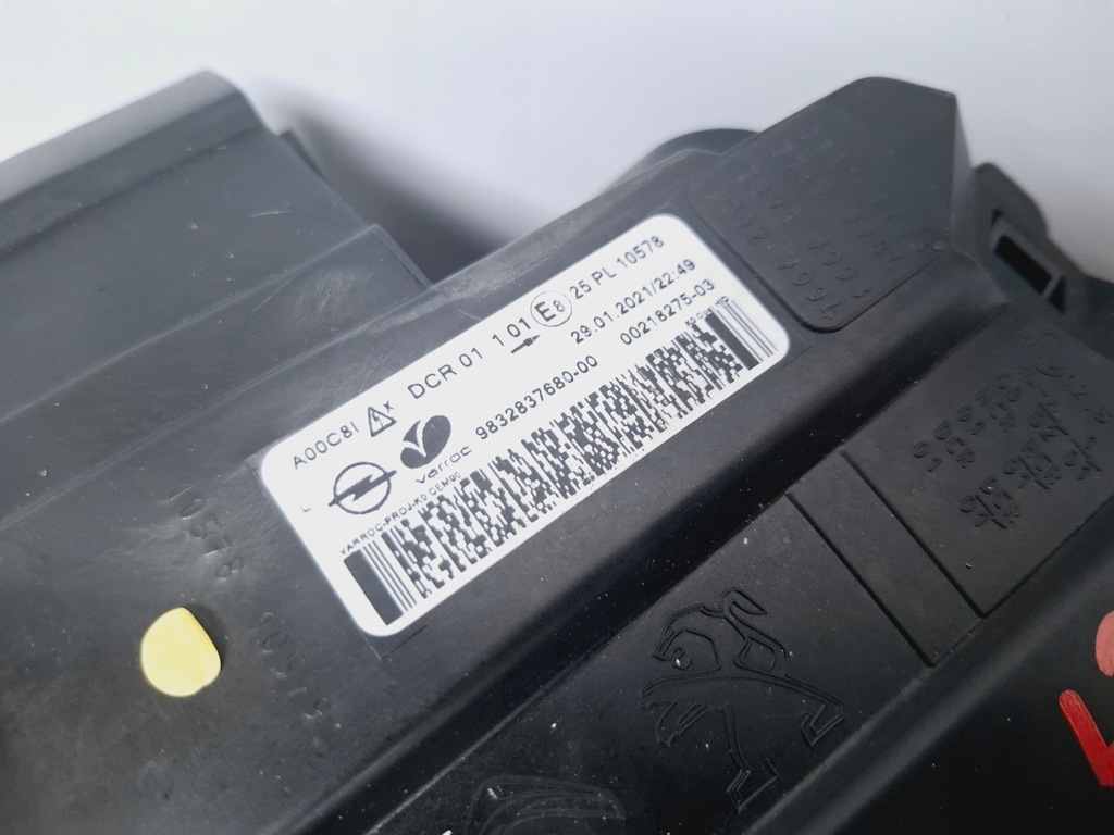 фото №9, Лампа передняя левый перед ксенон opel vivaro c 2019- zafira d #8224