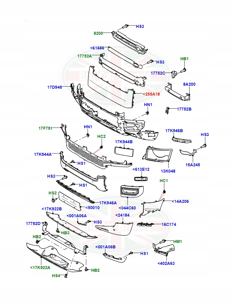 фото №3, Решётка радиатора land rover defender l663 lr153922 l8b217820ac8lml