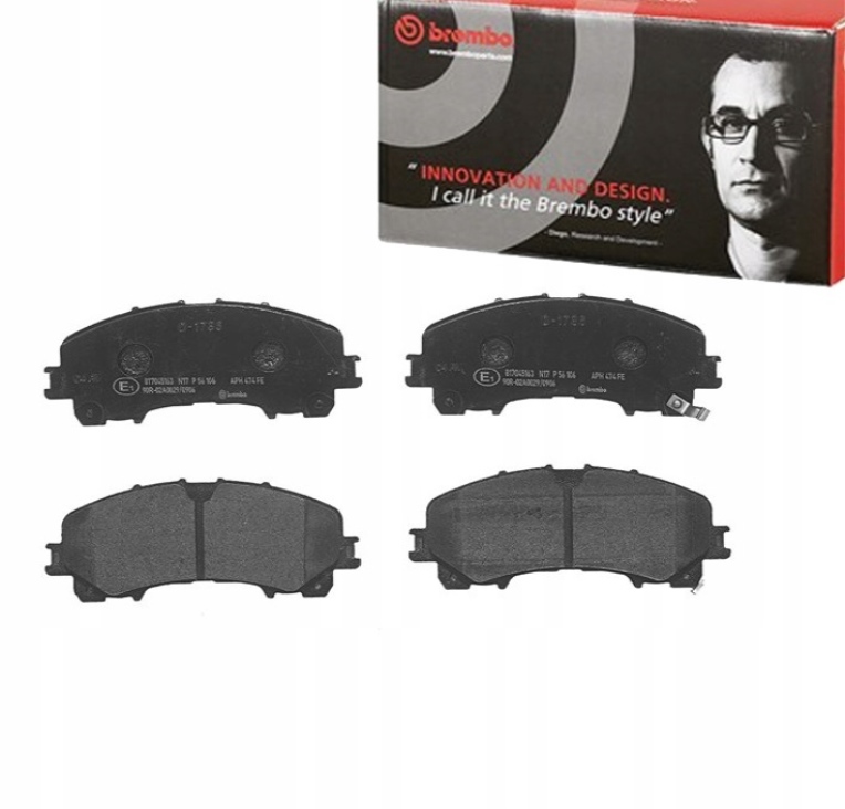 фото №1, Brembo p 56 106 набор тормозных колодок тормозных, тормоза дисковые