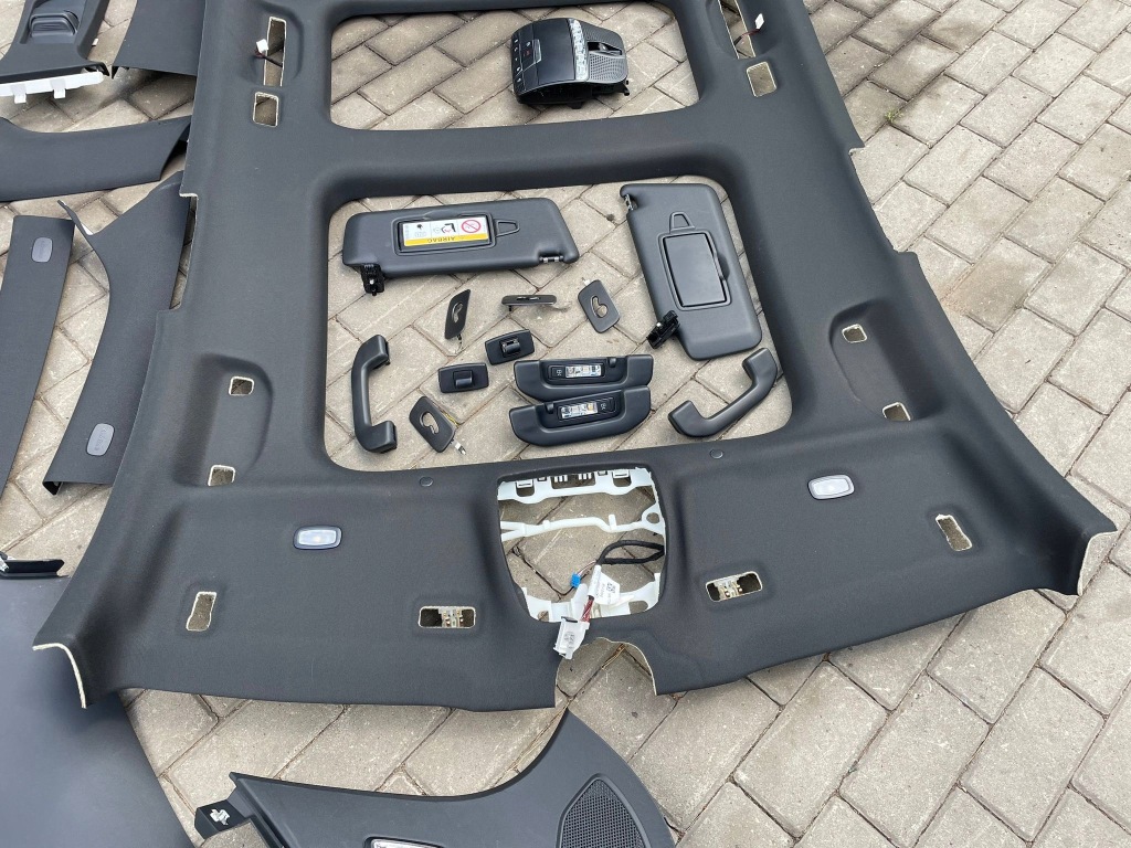 фото №7, Mercedes glc w253 стеля панорама ideał 22r amg czarna комплектна