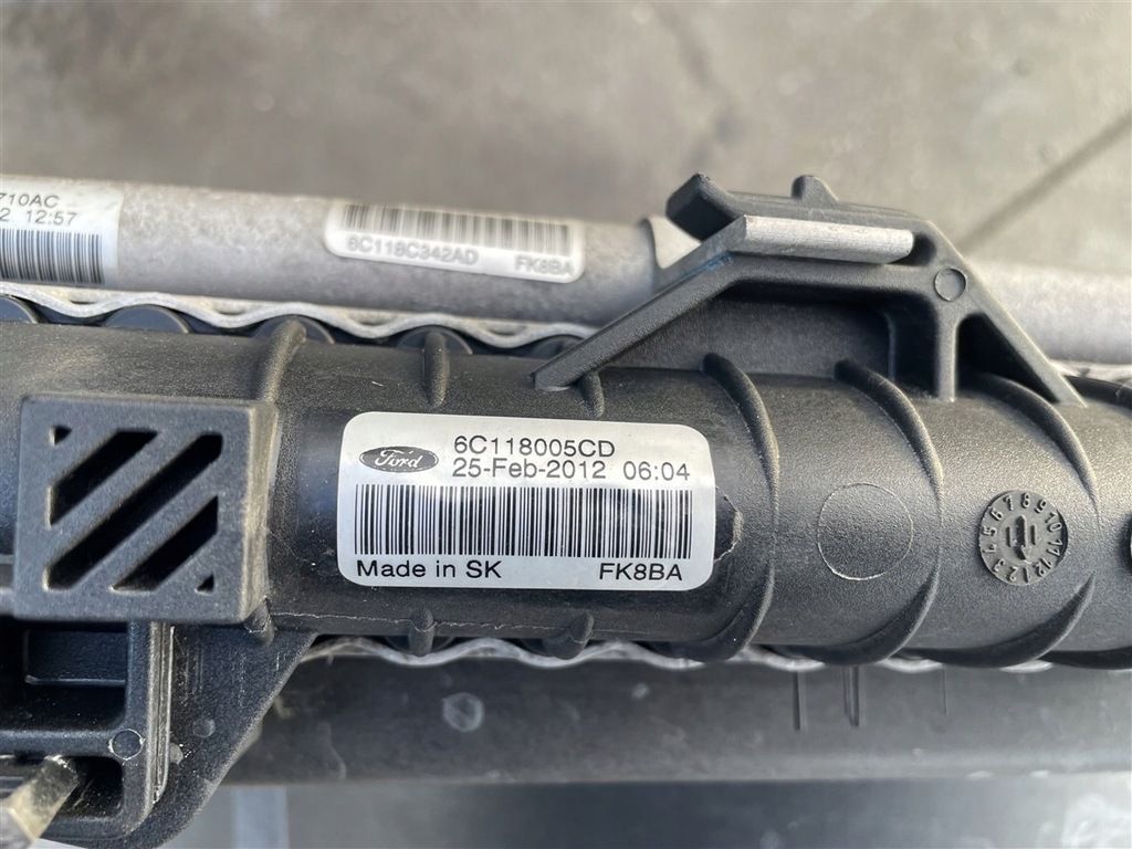 фото №7, Комплект радіатор радіатор вентилятор ford transit mk7