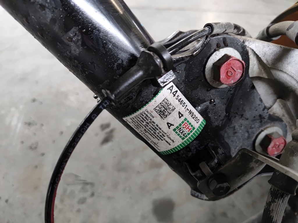 фото №13, Hyundai tucson iv 21- амортизатор поворотний кулак важіль правий лівий 2.5 usa 4x4