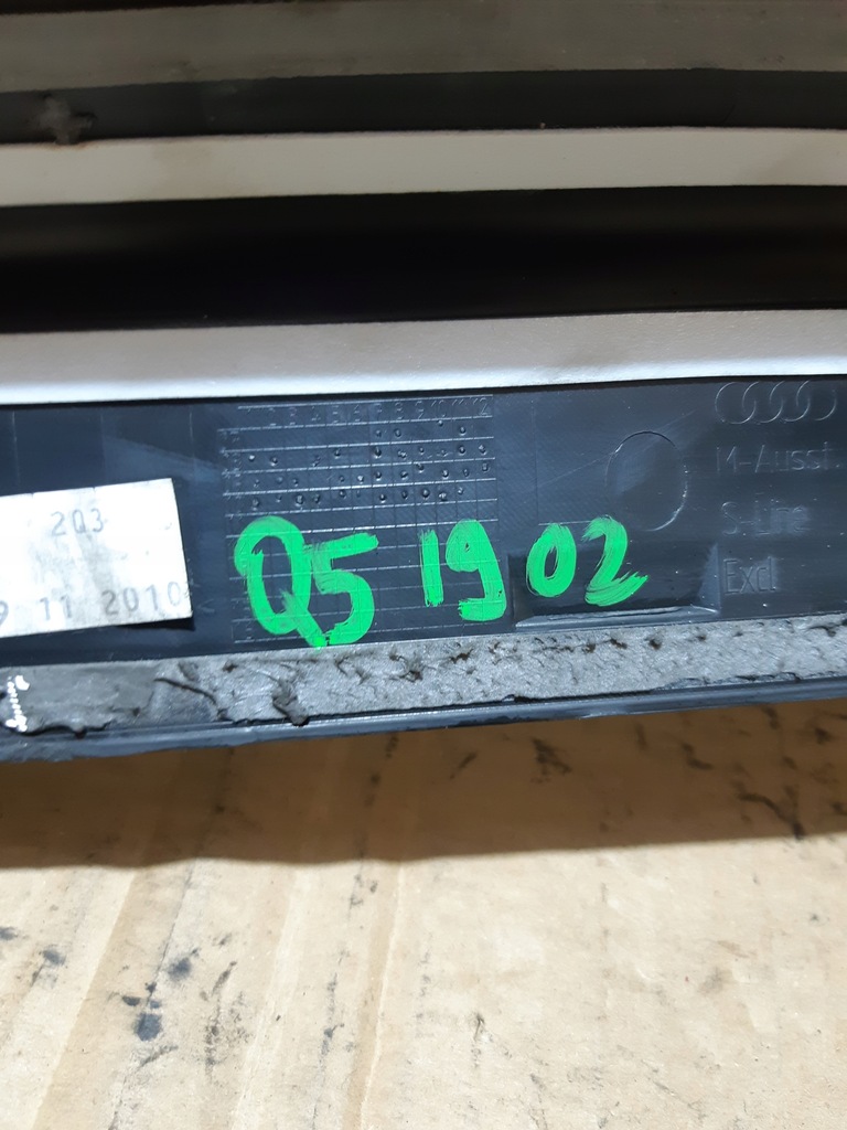 фото №8, Audi q5 8r молдинг порог левый задняя s-line 8r0853375