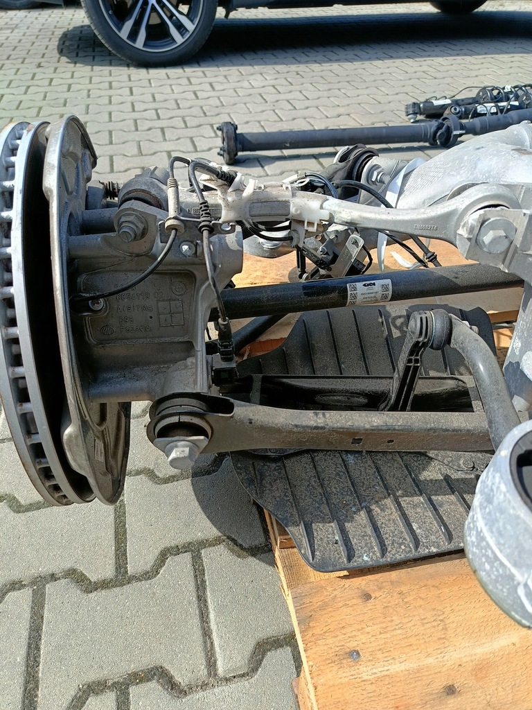 фото №7, Поворотный кулак с рычагами левая правая задняя bmw 6854117 6854118 g16 idealna 648km