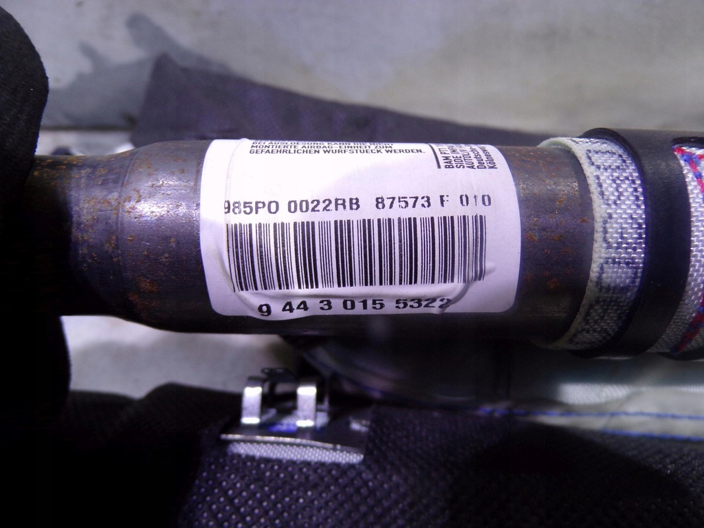 фото №7, Шторка безпеки подушка безпеки права 985p00022r megane iii hb