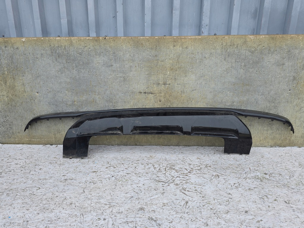 фото №1, Audi q7 s-line спойлер накладка бампера задня 4m0807568b