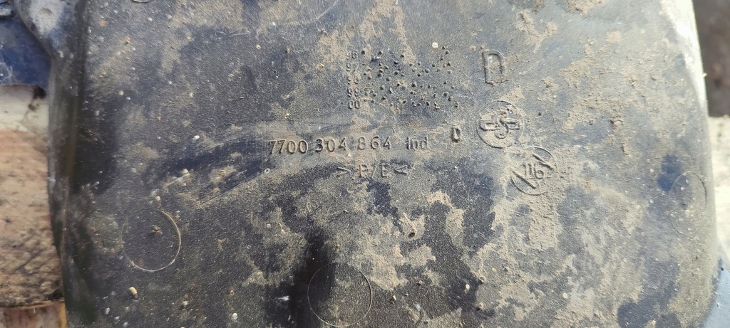 фото №6, Підкрилок лівий перед renault kangoo i 7700304863