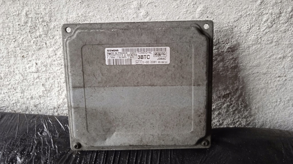 фото №6, Fusion fiesta бортовий комп'ютер двигуна 1.4b 4s6112a650nc